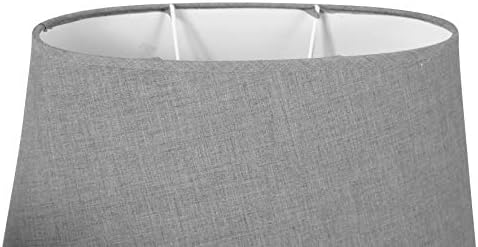 Sema 97122 Lamp shade oval texture/fabric light grey