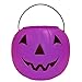 Halloween Pumpkin Candy Bucket - Purple