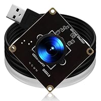 Accum 1200P 90 FPS Global Shutter USB Kameramodul, Hochgeschwindigkeits-Webcam, 126°-Weitwinkel, 2MP Lightburn Kamera, PC Webcam Platine für Golfschwung/Motion Capture, für PC/Laptop/Raspberry Pi