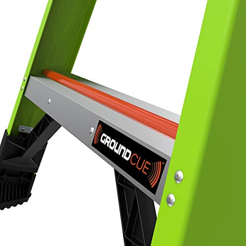 Little Giant Ladders, King Kombo, Industrial, 8 Ft. A Frame, 14 Ft. Extension, Ground Cue, V-bar, Fiberglass, Type 1AA, 375 lbs weight rating, (13814-071)