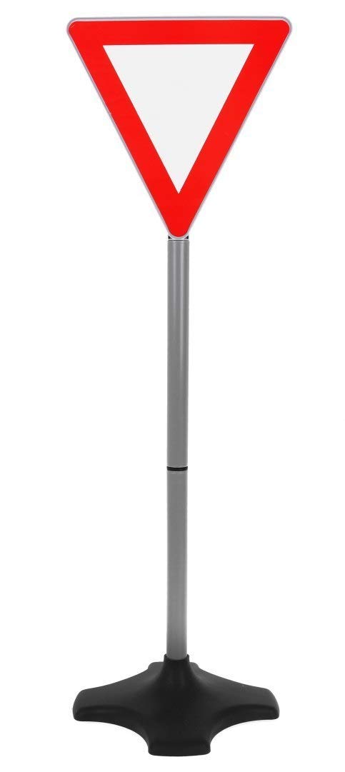 BSD Ensemble de Grands Panneaux de Signalisation pour Enfants, Jouet d'apprentissage du Trafic - 5 Panneaux de 80 cm de Hauteur