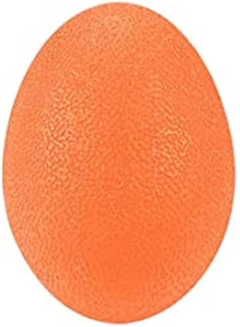 JANEMO Hand Grip Strength Trainer, Portable Elastic Stress Relief Balls, Used for Rock Climber, Bodybuilder, Basketball Lovers and Table Tennis Lovers, Orange