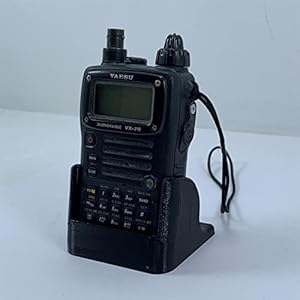 3D Cabin Product Compatibel met Yaesu VX7R Radio Bureau Stand