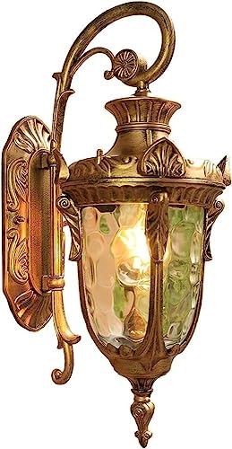 Aplique de pared retro para exteriores: ilumina tu patio con elegancia