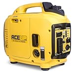 Aceup Energy 1500 Watt Portable Inverter Generator, Gas Powered Generator Ultra- Quiet for Home, EPA Compliant