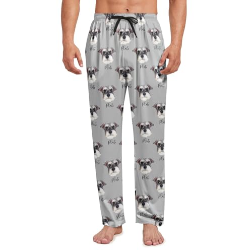 Custom Pajama Pants Pj's for Men & Women with Your Photo3