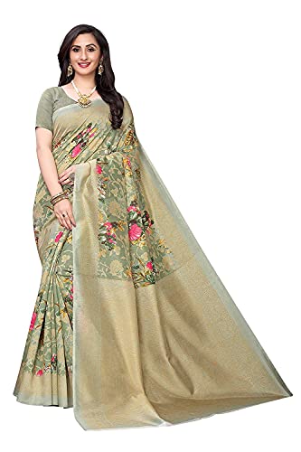 Sari en soie imprimé haut de gamme Zoya Aashita Creations vêtement traditionnel