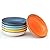 Sweese Large Pasta Bowls Set - 30 Ounce Ceramic Plates for Dishwasher & Microwave Safe - Solid Salad Bowls Plates - Deep Plates Lipped Edges, Oven Safe Porcelain Plates Serving Bowls
