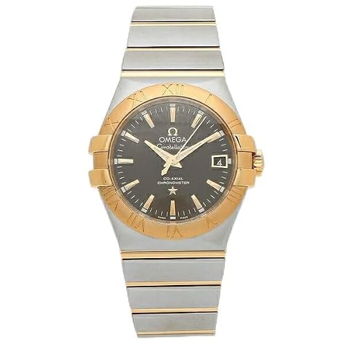 [�I���K]���v �����Y �R���X�e���[�V����35mm �R�[�A�N�V���������� �O���[ �V���o�[ OMEGA 123.20.35.20.06.001 �X�e�����X [���s�A���i]