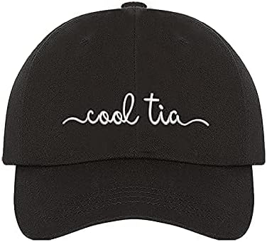 Cool Tia Embroidered Baseball Hat - Cool Aunt Unisex Dad Hat