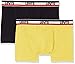 Produktbild Levi's Herren Levis 200SF SPRTSWR Logo Color Boxer Brief 2P Boxershorts, Mehrfarbig (Vibrant Yellow 751), Large (Herstellergröße: L) (2er Pack)