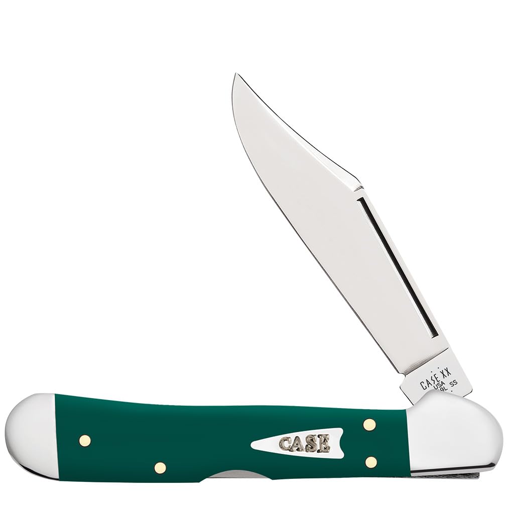 Amazon.com: Case XX WR Pocket Knife Mini Copperlock Spruce Green