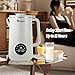 8-IN-1 IAGREEA Nut Milk Maker Machine, 35 oz Soy Milk Maker, Oat, Soy, Plant Based and Dairy Free Beverages, Juice, 2H Keep Warm Countertop Blender, 10 Blades, 12H Delay Start, BPA-Free, Self-Cleaning