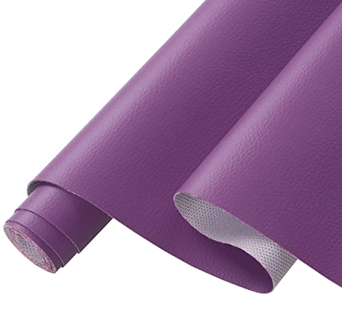 Picheng Lychee Faux Leather Fabric: 13.8" x 53" Soft Faux Leather Roll