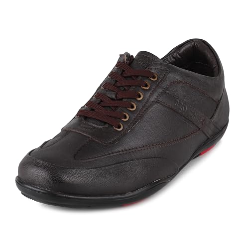 Image of Red Chief Genuine Napa Leather Casual Sneaker for Men | Lace-Up Shoes for Men | RC3754