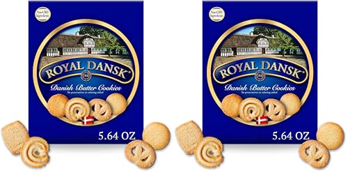 Image of Royal Dansk Cookies 5.64oz Butter Cookies (Pack of 2)