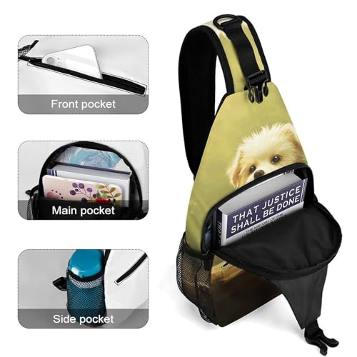 Mochila bandolera deportiva para viaje y senderismo miniatura 4