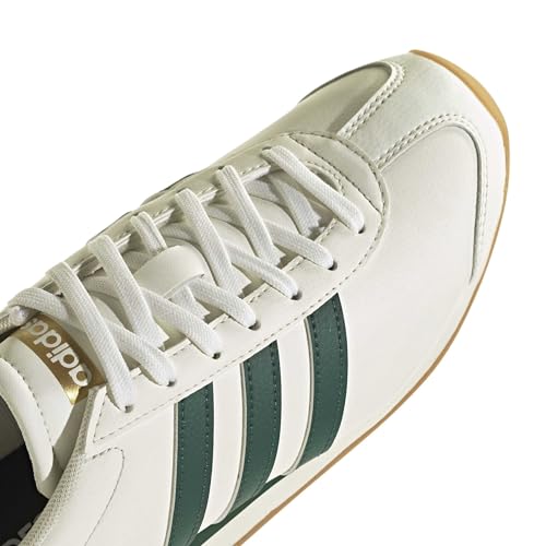 Adidas Donna Runvista Shoes, Core White/Collegiate Green/Gum 3, 40 2/3 Eu - 4