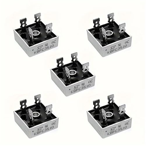 Diodo rectificador de puente KBPC3510 robusto de alta durabilidad 35A 1000V