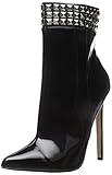  Pleaser Damen SEXY-1006 Kurzschaft Stiefel, Schwarz (Schwarz (Blk Pat), 43 EU