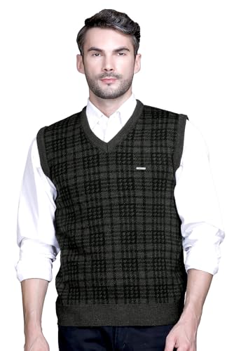 Image of GODFREY Half Sweater for Man Winter Pullover - Sleeveless Men Sweaters