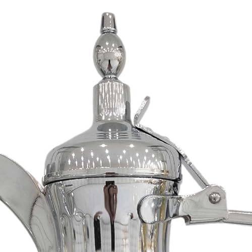 JISADER Arabic Coffee Maker Eagle Beak Multipurpose Sturdy for Daily Use Tea Pot Stainless Steel, Silvery 500ml - Image 6