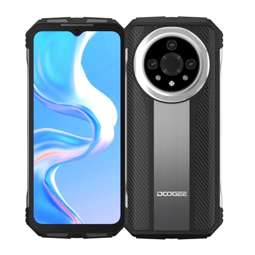 Image of DOOGEE India Gadgets V31GT 5G Rugged Android Mobile Phone: 12Gb + 256Gb: 50MP + 24MP Night Vision + Thermal Camera: 6.58 inch FHD+ Display: 10800mAh Battery with 66W Fast Charging (Moonlight Silver)