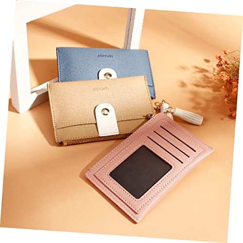 Tassel Purse for Women Delicate Small Zippered Wallet Lightweight and for Cash Cards and Change for3
