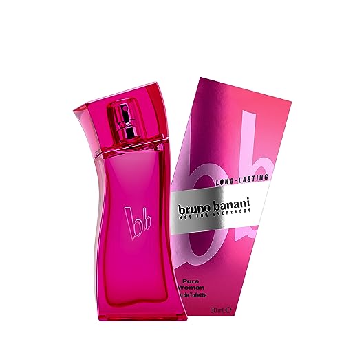 bruno banani Pure Woman – Eau de Toilette Natural Spray – Lieblich-warmes Damen Parfüm – 1er Pack (1 x 30ml) – Ansicht 2