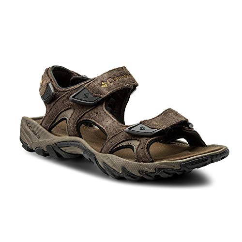 Columbia Santiam 3 Strap, Sandalias de Senderismo para Hombre, Marrón (Cordovan/Dark Banana...