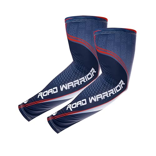 Image of BADOWL Arm Sleeves for Men & Women|UV Protection Hand Sleeves for Boys & Girls|Arm Cover for Biking, Cricket, Cycling, Outdoor Sports