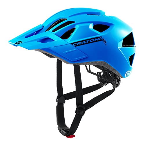 Cratoni AllRide Helme Blau Metallic Matt Einheitsgröße