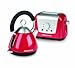 CASDON Morphy Richards Toaster & Kettle | Interactive Toy Toaster & Kettle for Children Aged 3+ | Looks Just Like The Real Thing for Endless Fun, Red