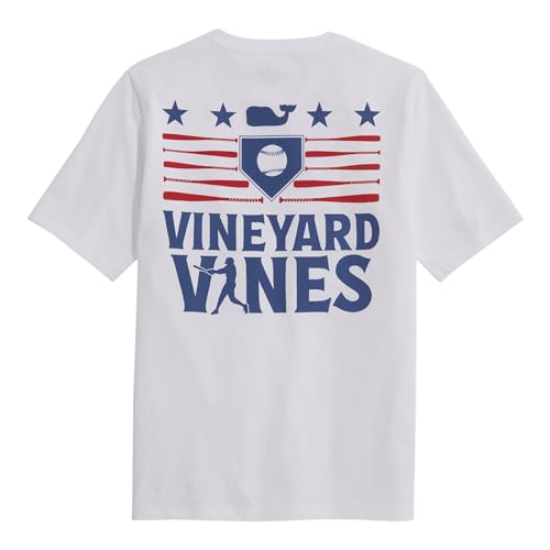vineyard vines Boys' America's Pastime Short-Sleeve Tee
