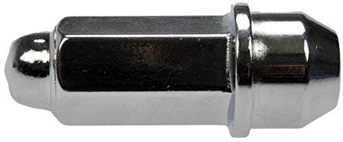 Image of Dorman 611-286 Wheel Nut M12-1.50 Dometop - 19 mm Hex, 63.3 mm Length Compatible with Select Pontiac Models, 10 Pack (OE FIX)