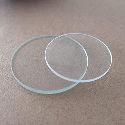 Miniatura 2 de Placa de vidrio pequeña transparente Placa de vidrio cuadrada Placa de vidrio redonda Sustrato de vidrio de laboratorio Base de vidrio de sustrato