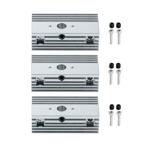 3D �v�����^�[ �q�[�g�V���N�A ���o�@�A���~�q�[�g�V���N��p�u���b�N Ender3 S1 Plus Pro/CR10 Smart Pro/Sermoon V1 Pro �p(3pcs)