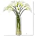 Nearly Natural Mini Calla Lily Silk Flower Arrangement