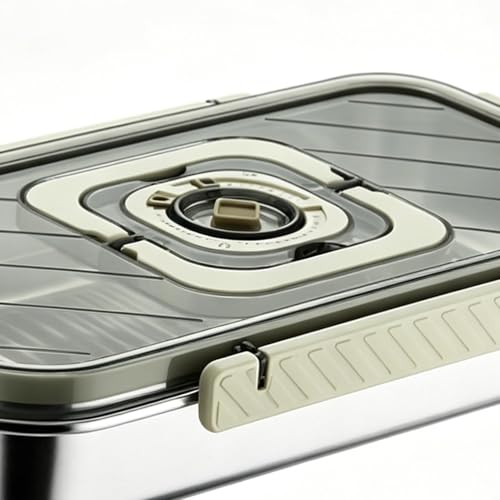 Boîte en acier inoxydable pour organiser votre réfrigérateur et placard - 8