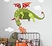 RoomMates RMK4239GM Dragon Peel and Stick Wall Decals