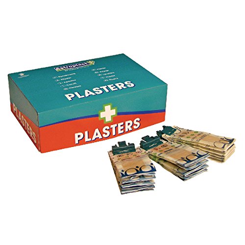 Wallace Cameron 1204010 Plasters, Wash Proof and Pilfer Proof (Pack of 150)