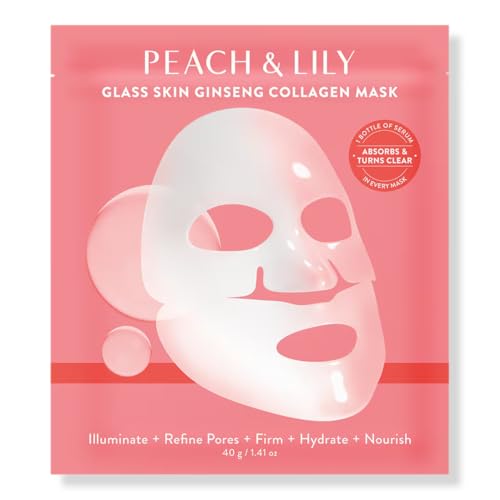 Peach & Lily Glass Skin Ginseng Collagen Mask Pack of 1