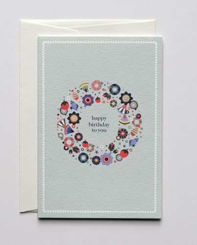 Tarjetas de felicitación para regalo Haferkorn & Sauerbrey con ilustraciones, 14,8x10,5 cm
