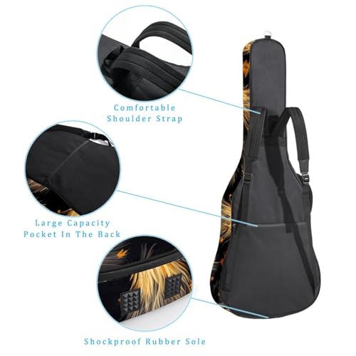 Housse imperméable Oxford pour guitare électrique acoustique et basse - 3