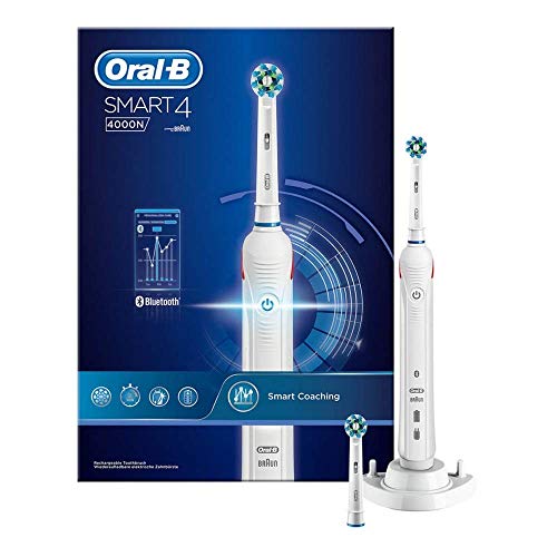 Oral-B SMART4 4000N CrossAction Adulto, Bianco