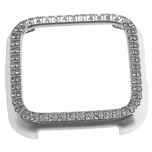 Mikinona Shockproof Smart Watch Shell Anti-scratch Cover Sports Accessories Silverdene Sport Accessories Colodoil Silver Exercise Accessories Rhinestones Bumper Protector Lite Case Diamond