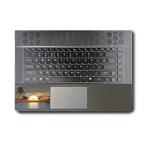 Image of MightySkins Skin Compatible with Alienware X16 R1 (2023) Full Wrap Kit - Tropical Sunset | Protective, Durable, and Unique Vinyl Decal wrap Cover | Easy to Apply & Change Styles | Made in The USA