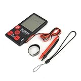  Pantalla LCD automática Probador de voltaje digital Multímetro Ohm Hz Diodo 6000 cuentas para electricista con gráfico de barras analógicas