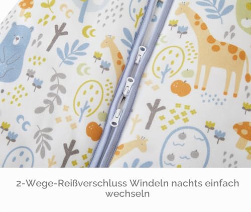 Chilsuessy Baby Schlafsack mit Füßen 3.5 Tog Kinder Winter Schlafsack Soft Baumwolle Baby Schlafsack mit Beinen für Jungen und Mädchen… – Ansicht 4