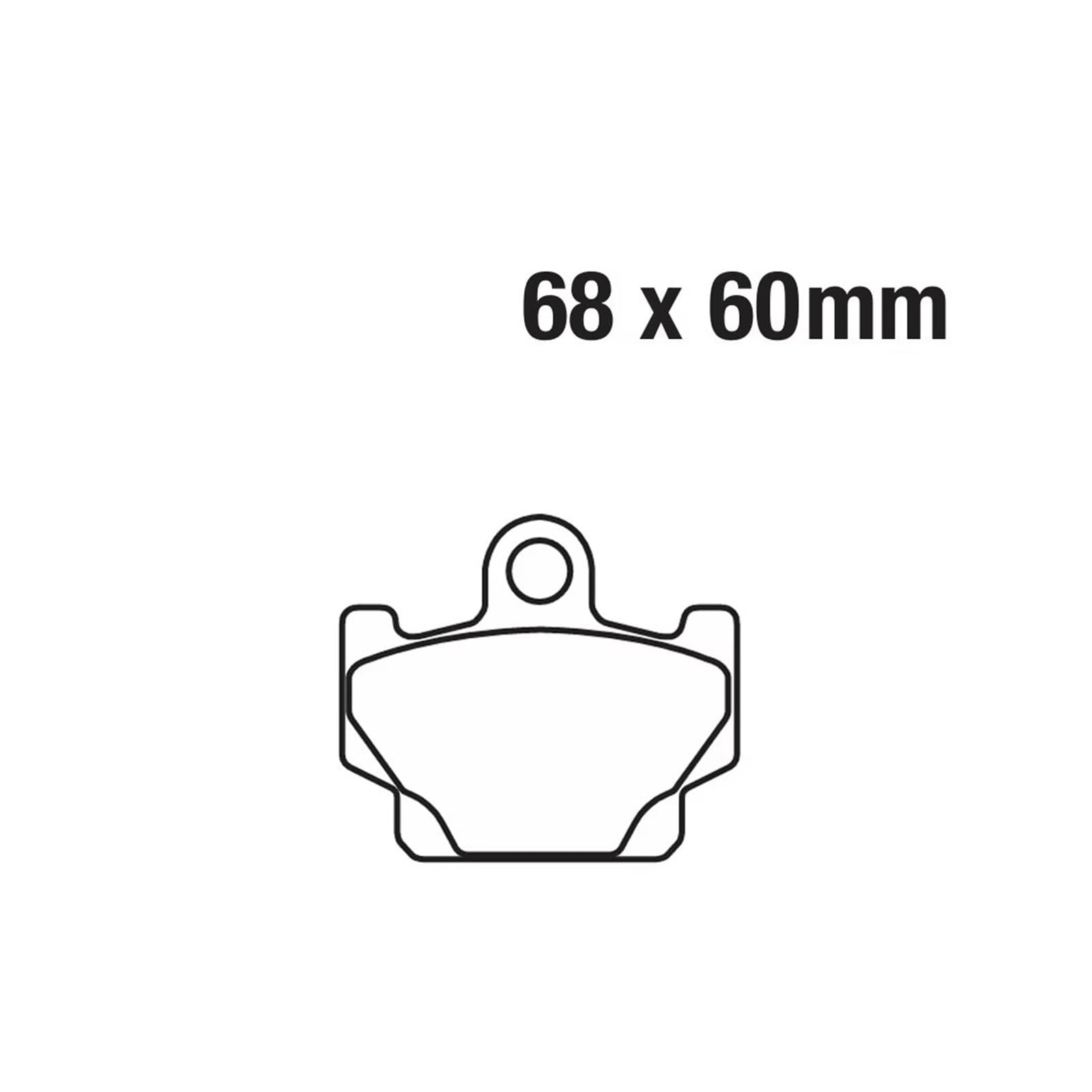 Freno Pastiglie Moto Per FA081 Per AJS Per BAOTAIN Per CPI Per GARELLI Per GENERIC Per KSR Pastiglie Freno Disco Anteriori Posteriori Moto